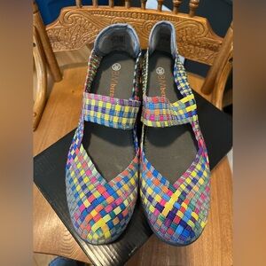 Bernie Mev Multi Colored Lilia Comfort Wedge